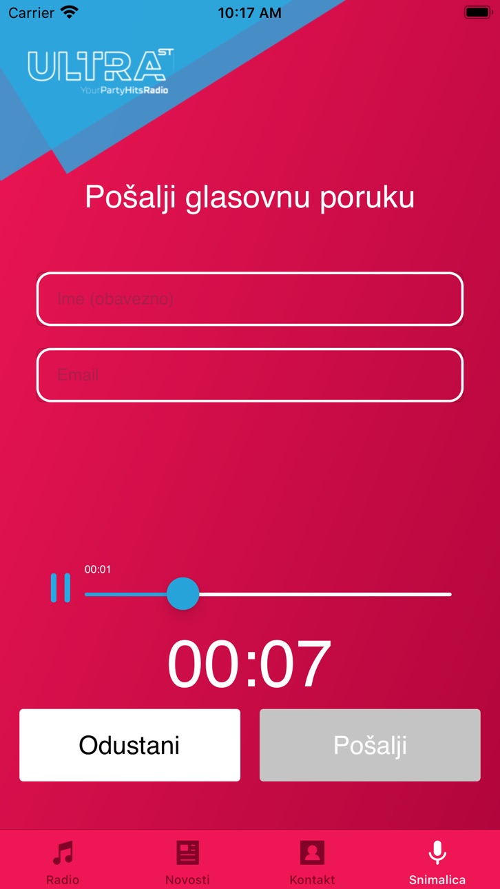 iPhone screenshot