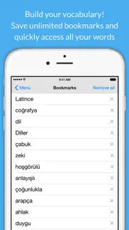turkish dictionary & thesaurus iphone screenshot 4