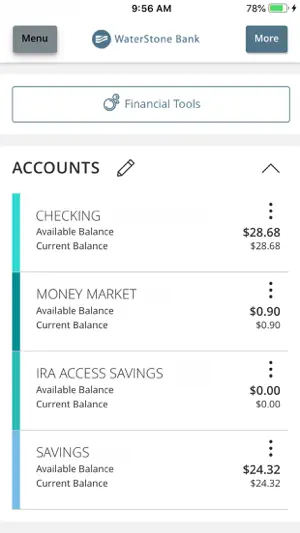 WaterStone Bank Digital screenshot 2