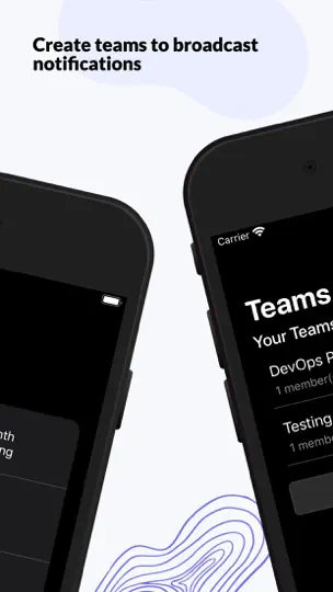 Screenshot von Push: Real-time Alerts auf dem iPhone 2