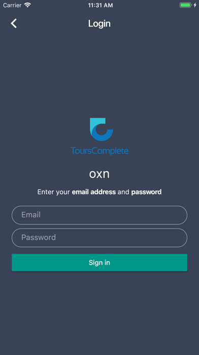 App screenshot