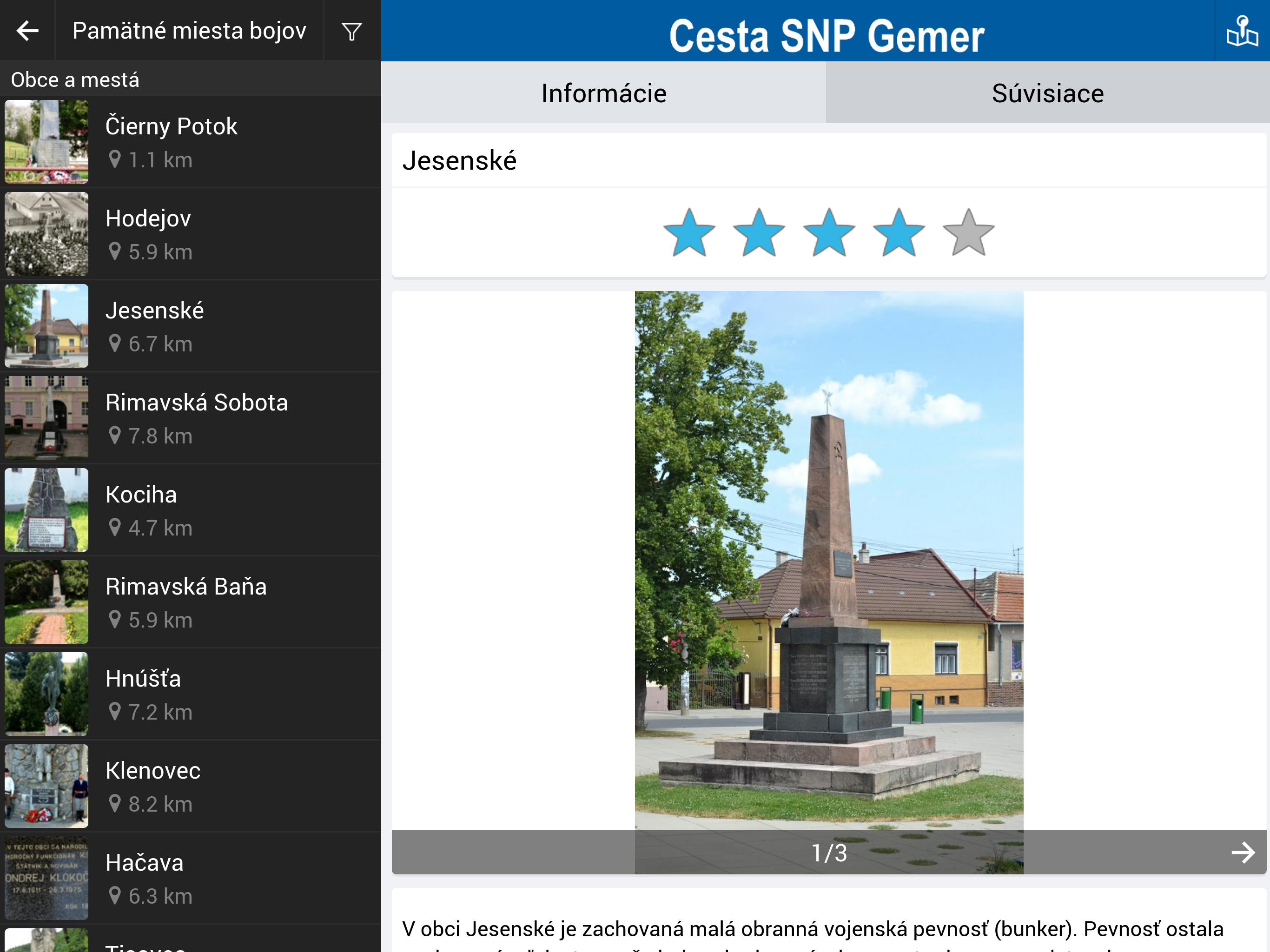 Cesta SNP