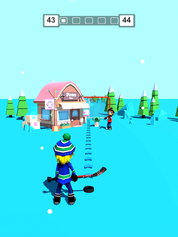 Screenshot #4 pour Slap Shot Hockey Tricks 3D