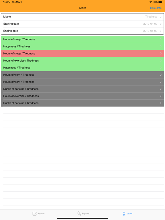 Screenshot #6 pour My Data Tracker