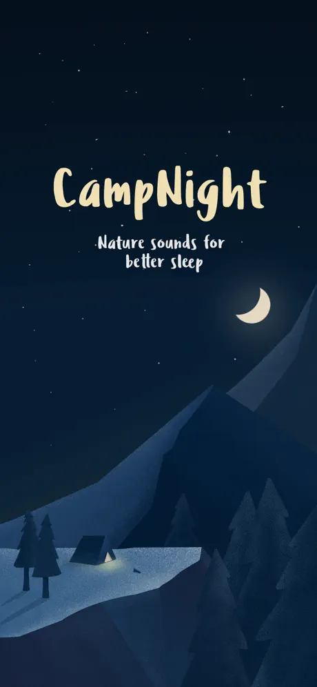 CampNight - 自然の音睡眠タイマー