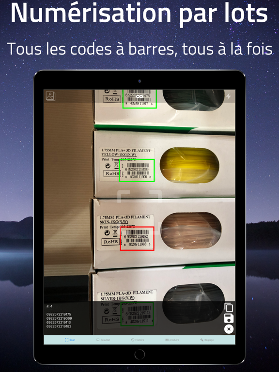 Screenshot #4 pour BarcodeFacile - QR Code