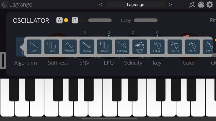 Lagrange Synthesizer