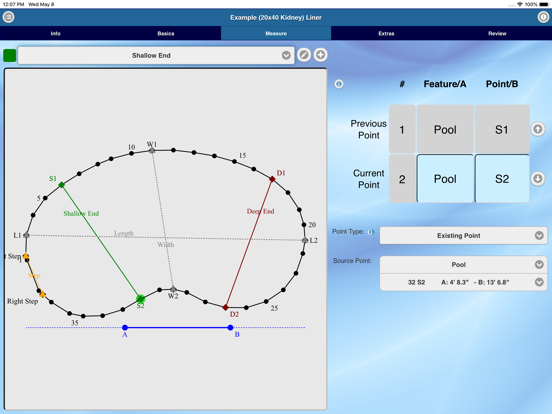 AB My Pool iPad screenshot 6 - Utilities app