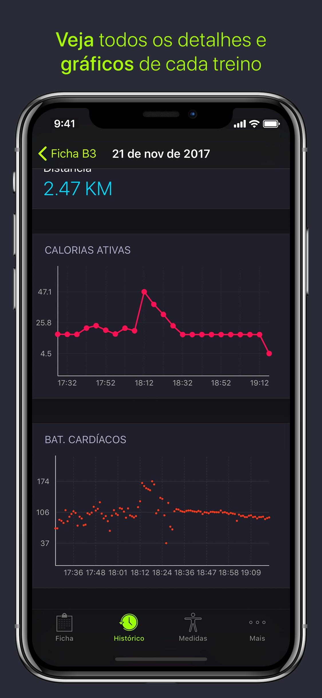 Screenshot do app SmartGym: Gerencie Seu Treino