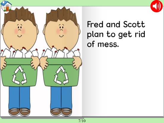 First Grade Hooked on Reading iPad app afbeelding 9