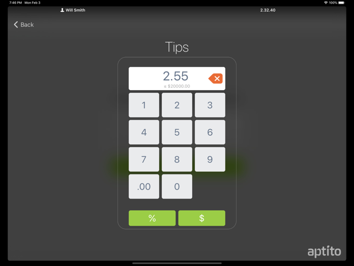 Aptito Restaurant and Retail POS