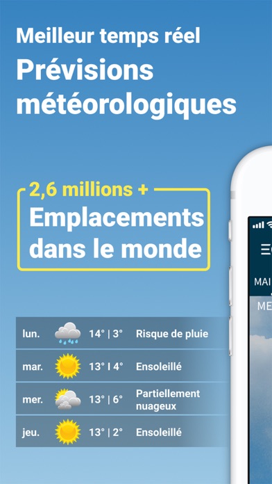 Screenshot #1 pour WeatherBug Elite