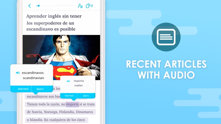 EWA: Learn English & Spanish screenshot-3