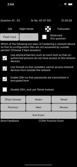 Game screenshot Exam Sim For CCNA 200-301 apk