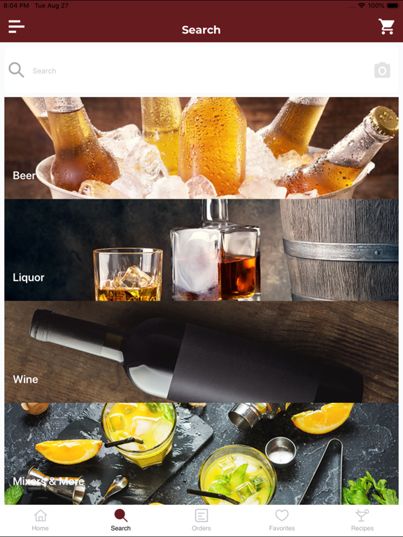 Fisher's Discount Liquor Barn iPad screenshot