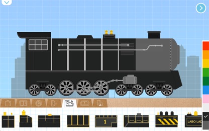 Brick Train Build Game 4 Kids screenshot 2