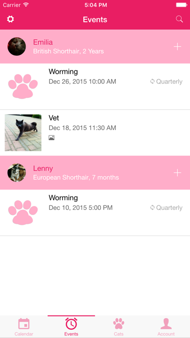 My Cat - Health & Care Screenshot