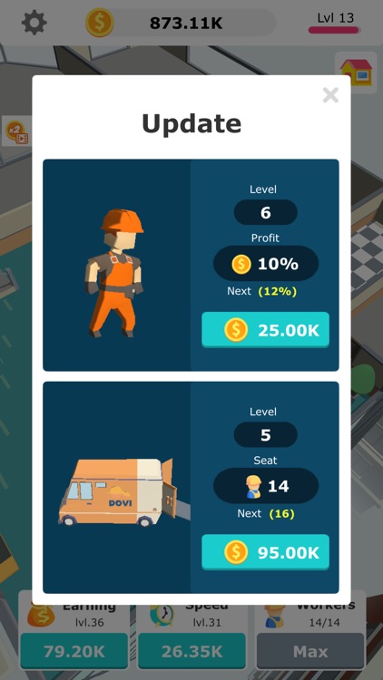 Idle Decoration Inc screenshot-6