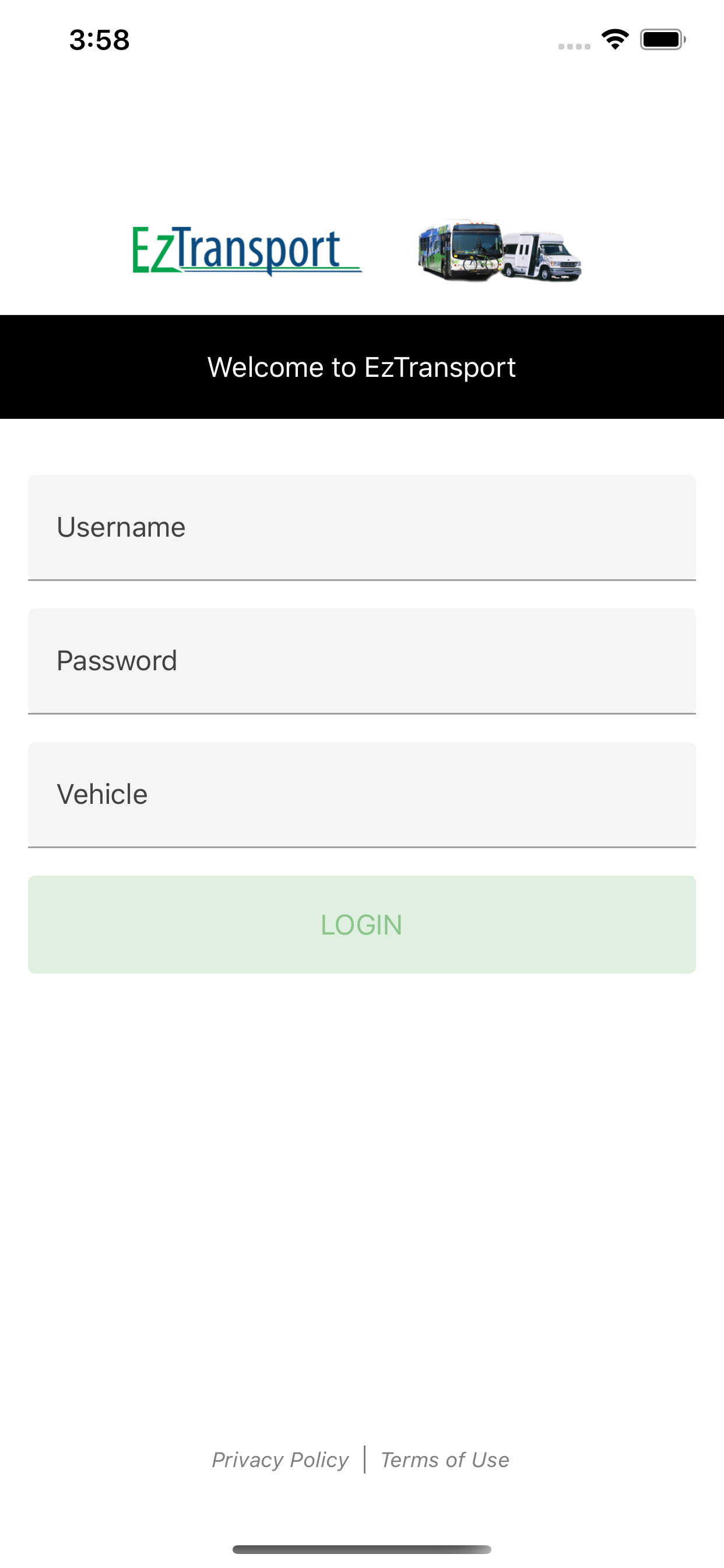 EzTransport - Driver