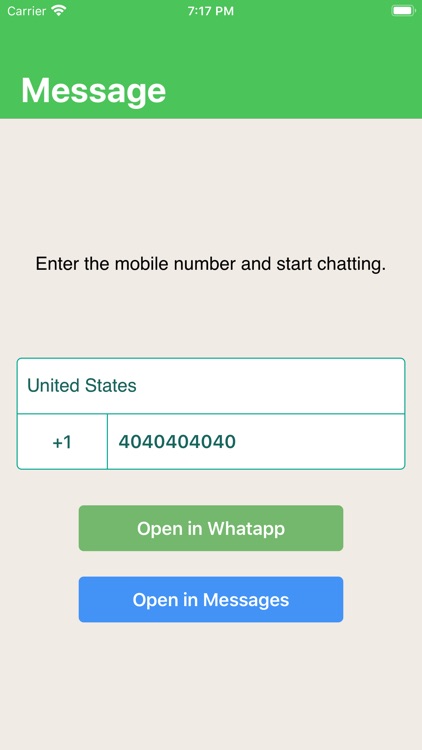 Direct Messsage - WA/Messages