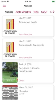 country club bogotá iphone screenshot 4