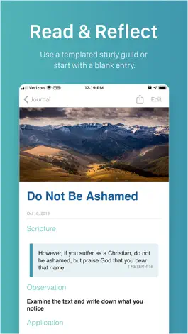 Game screenshot Contemplations - Bible Journal apk