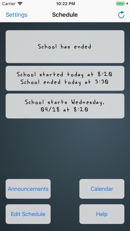 Lowell Schedule