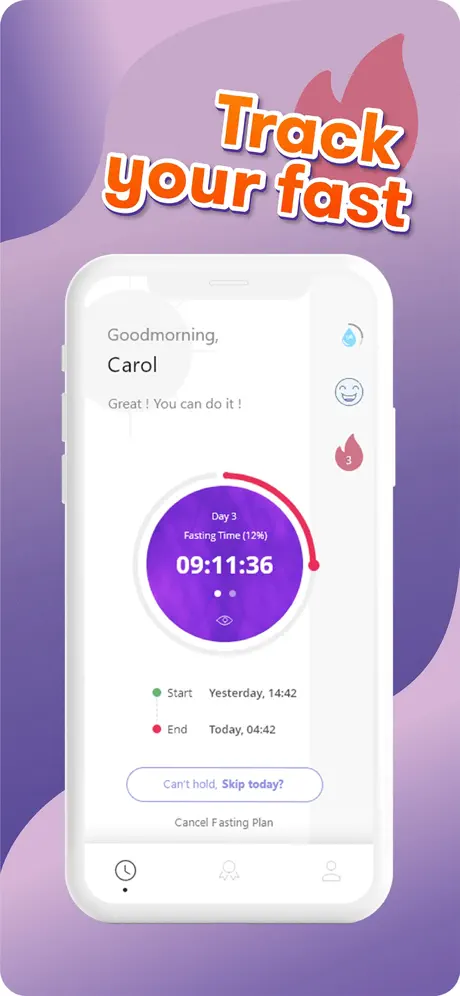 EasyFast - 间歇性禁食和体重跟踪