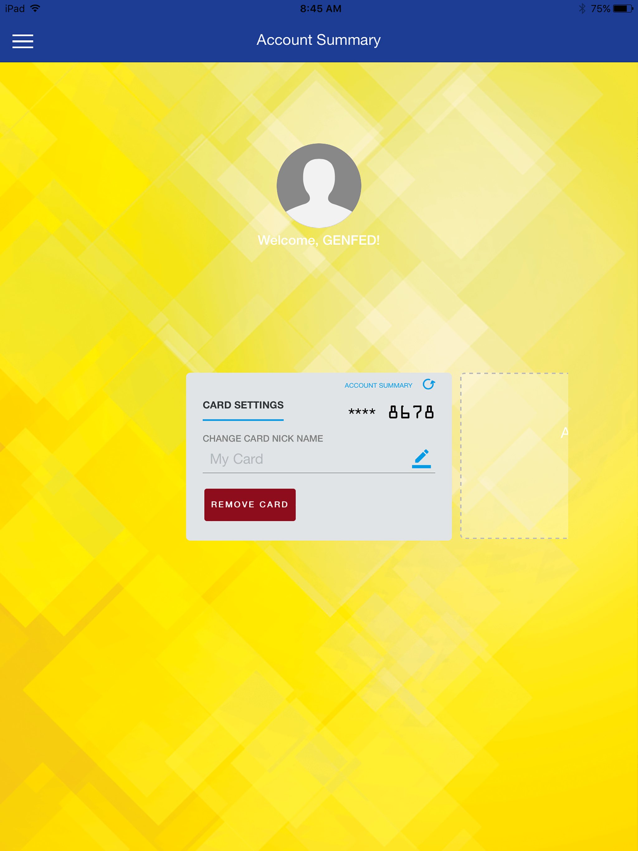 GenFed Cards