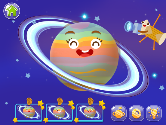 Kids Explore Planets & Space iPad app afbeelding 4