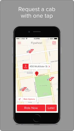 Flywheel-The Taxi app (Legacy) screenshot 1