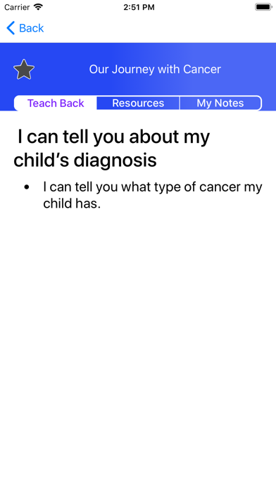 Screenshot #2 pour Our Journey with Cancer