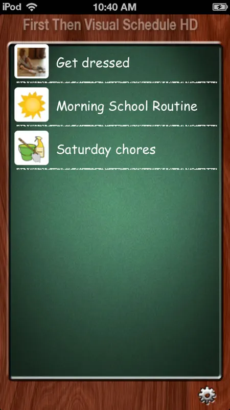 First Then Visual Schedule HD screenshot 1 of 5
