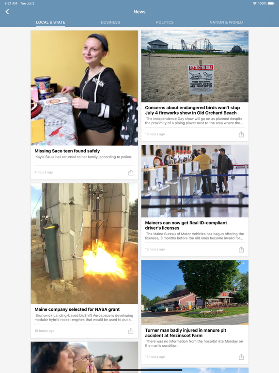 Screenshot #5 pour Central Maine Headlines