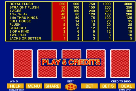 Bonus Video Poker - Poker Game - náhled