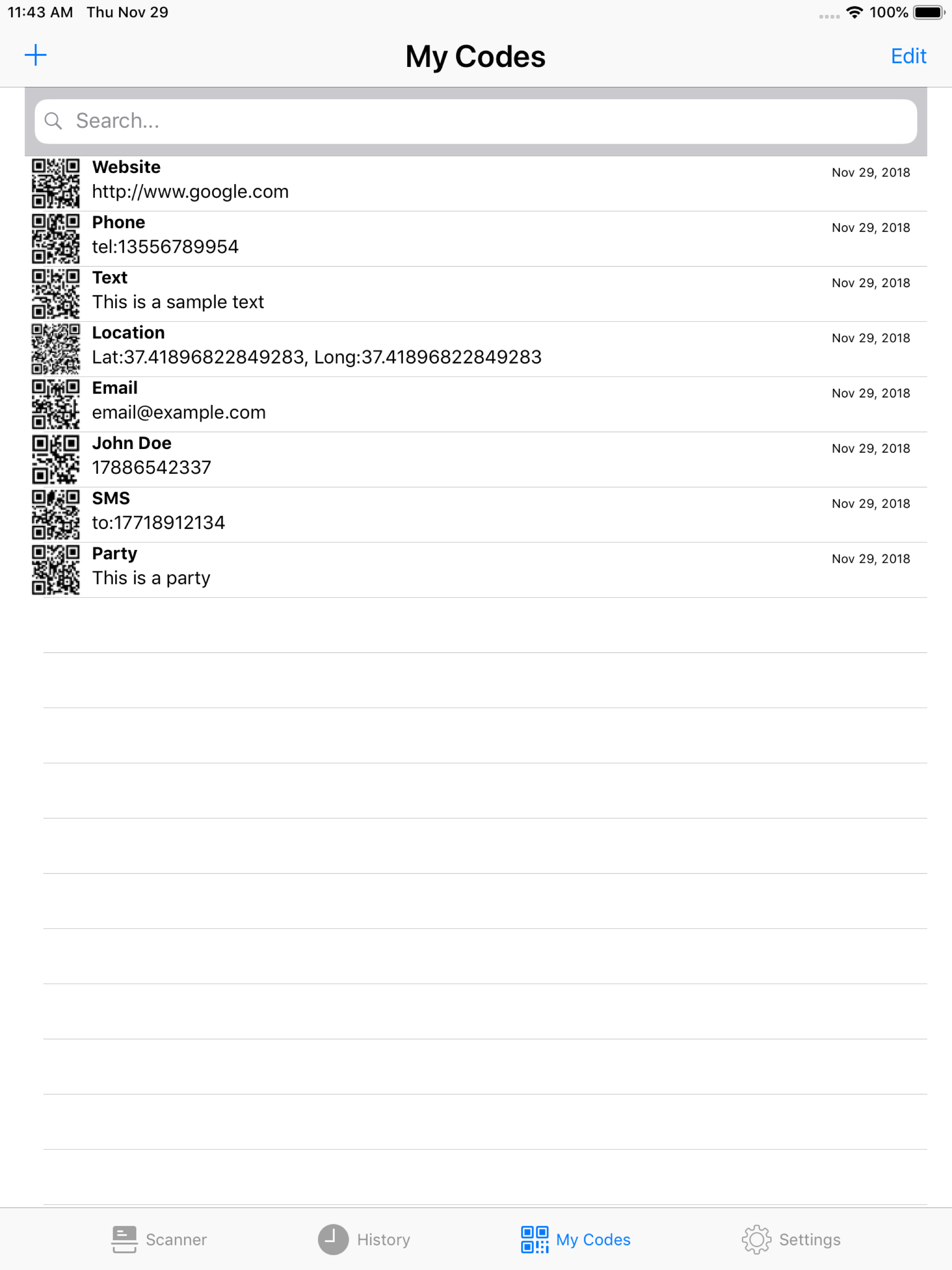 QR Code Reader ·· screenshot 11