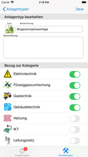 Screenshot von MySMS auf dem iPhone 8