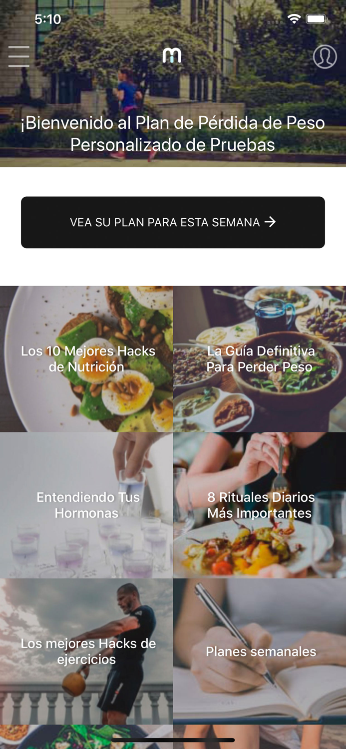 Mi Plan de Perdida de Peso