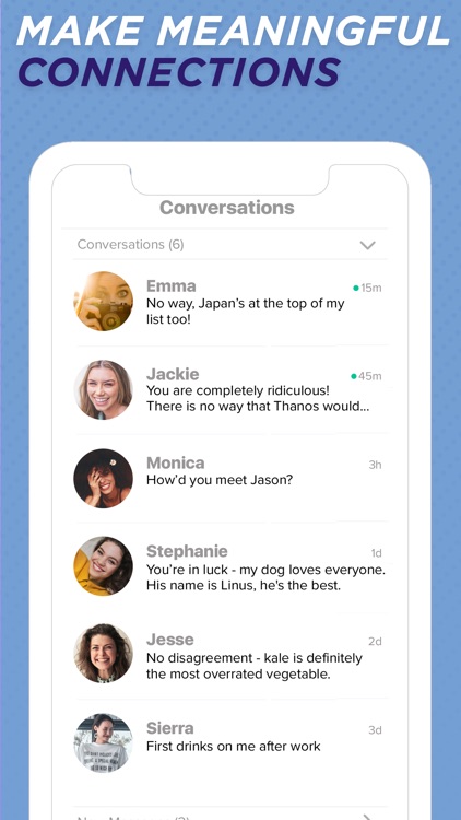 Sweet Pea—Conversations, Dates screenshot-4