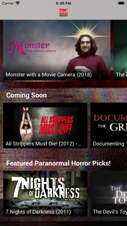 POV Horror Found Footage Films