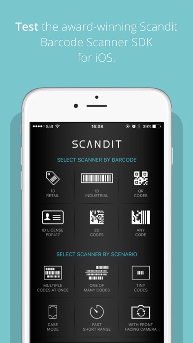 Screenshot #1 pour Scandit Barcode Scanner
