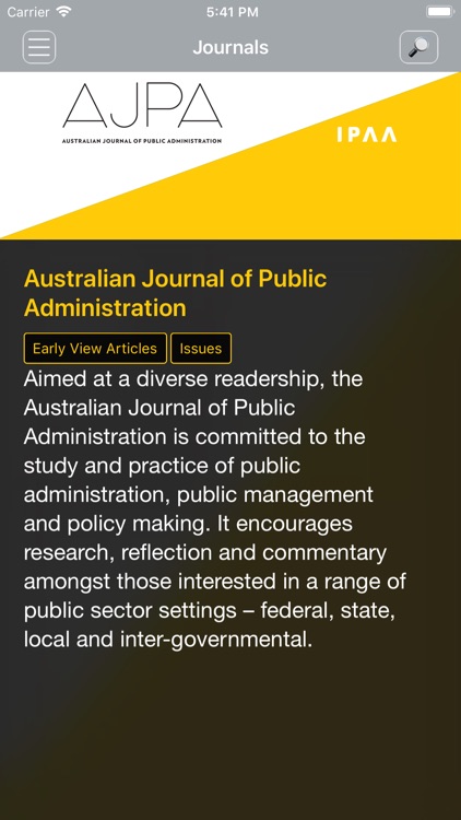 Aus Public Administration Jnl