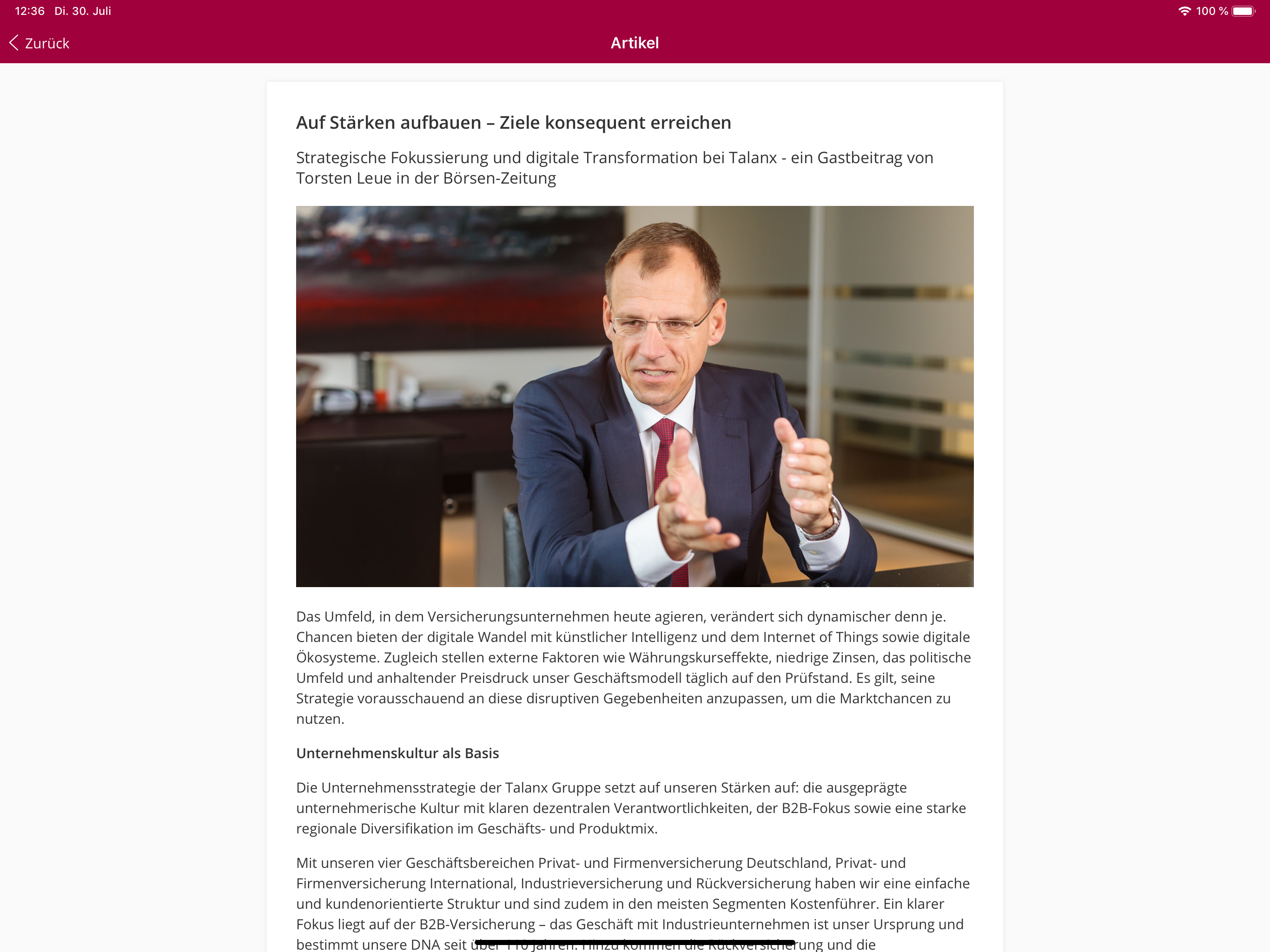 Talanx4U screenshot 6