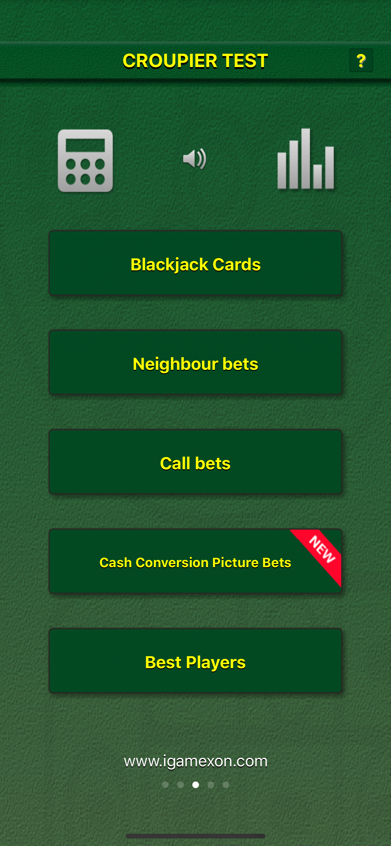 Croupier Test