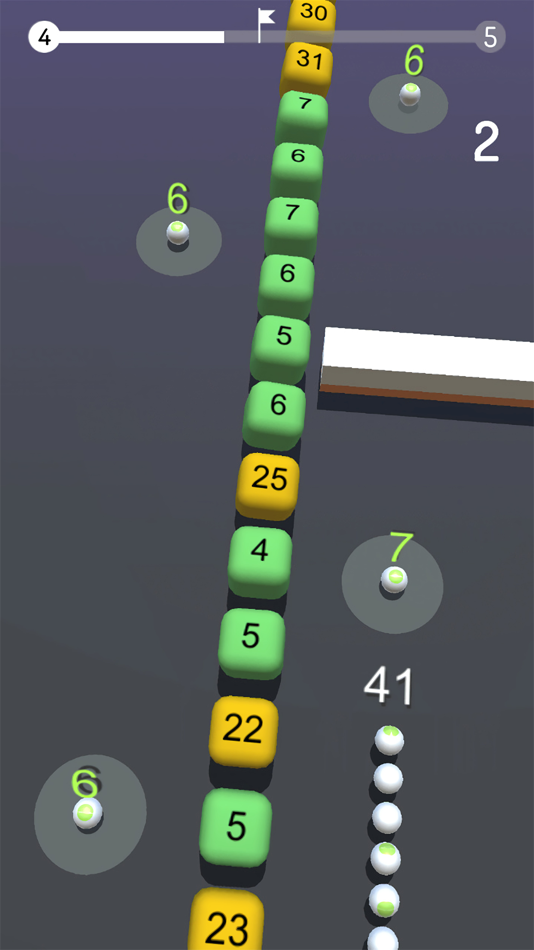 #3. 3D Snake Balls vs Block (iOS) 来自: Chengdu Qiying Science and Technology Co., Ltd.