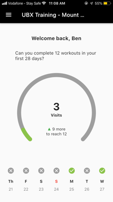 UBX Member App screenshot 1