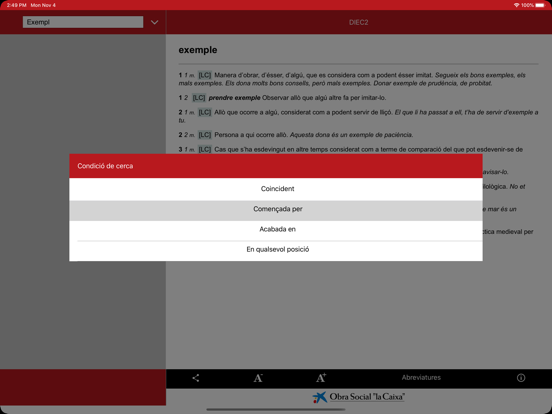 DIEC2 iPad screenshot 4 - Reference app