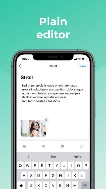 Turquoise diary—personal diary screenshot-3