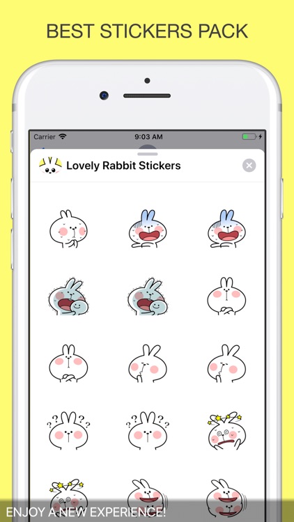 Lovely Rabbit Stickers Pro screenshot-3