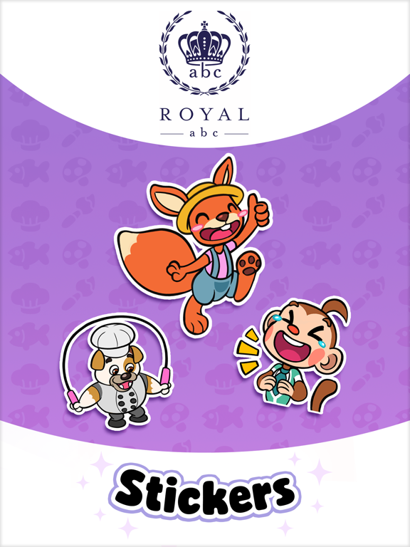Screenshot #4 pour RoyalABC Stickers